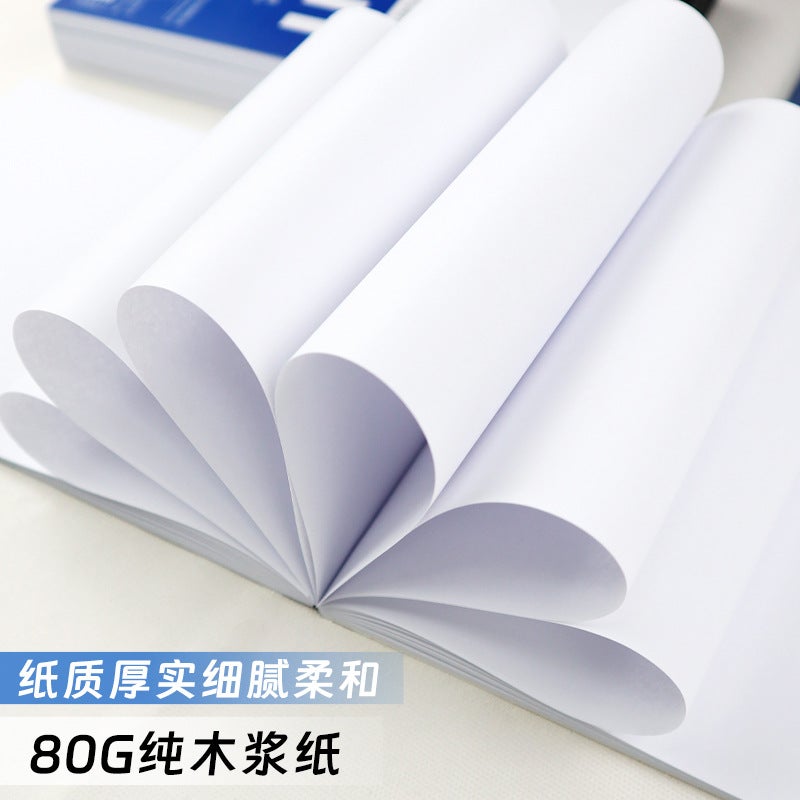 A4 Take Paper American A5 Horizontal Line Grid Blank Vertical Version Turn Up The Notebook Students Use Math Draft A6 Notebook - Image 3